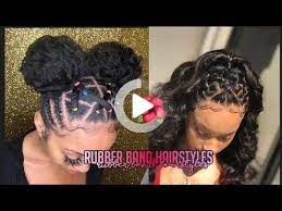 Rubber Band Hairstyles Natural Hair Styles Natural Hair Styles Easy Rubber Band Hairstyles