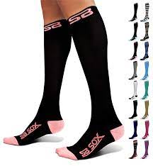 Amazon Com Sb Sox Compression Socks 20 30mmhg For Men Women Best Stockings For Running Compression Socks Nurse Compression Socks Compression Stockings