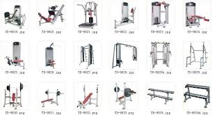 weight lifting equipment names