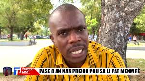 èn gason sa li rele Cesaire Gilbert, li sot pase 8 an ak 6 mwa nan prizon  Penitansye pou yon bagay li pat menm fè. Jij ki fèl pran tout tan sa nan  Prizon, se kouzen menm moun sa ki te fè konplo a pou ...