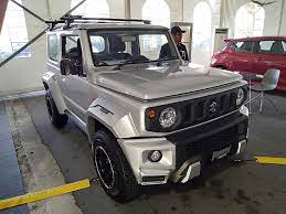 Overcome muddy pits, manoeuvre through. File 2020 Suzuki Jimny 1 5 Auto With Vanguard Bodykit Front View In Brunei Jpg Wikimedia Commons