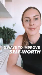 Sharing five ways to build self-worth 🤍 What would you add to this list?,  PS. Want my free guided meditation
