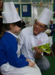 Vanaf zijn 14e draaide giorgio mee in de familiezaak. Chef Giorgio Locatelli Visits Camden S Rhyl Primary Craft Guild Of Chefs