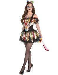 Halloweenkostüm damen holoferna hexe vampirin teufelin kostüm. Horrorclown Kostum Fur Damen Halloween Kostum Bunt Gunstige Faschings Kostume Bei Karneval Megastore