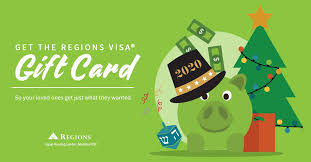 And if the user wants to activate their card with us then you. Regions Bank Need A Last Minute Gift The Regions Visa Gift Card May Not Come In A Big Box But It S Accepted By Millions Of Merchants Nationwide Pop By Your Local Branch We Ve