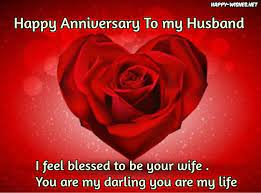 Happy Anniversary Wishes To My Husband Ultra Wishes Anniversaries only come around once a year, so make your.