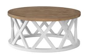 Barbados coffee table in natural rattan/leather. Byron Round Coffee Table Zip 1825 Interiors