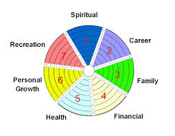 areas of life balance wheel common sense for business