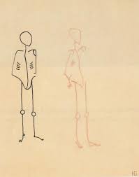 Gertrud Arndt Live Drawing From Paul Klee S Course Arte