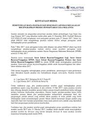 Tarikh bayaran pencen 2017 cute766. Vijhay Vick On Twitter Footballmasllp S Press Release On Point Deduction And So Called Transfer Ban For Kelantan T Team Perlis And Atm