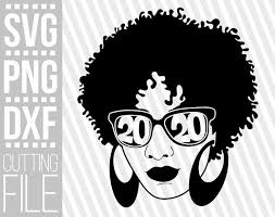2,093 transparent png illustrations and cipart matching afro. Black Woman With Glasses Svg Afro Girl Svg 2020 Year Svg Etsy In 2020 Afro Girl Womens Glasses Women