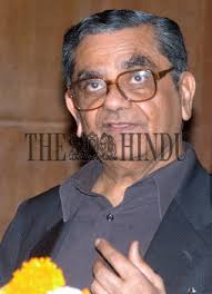 Eminent economist, Jagdish Bhagwati, addressing the gathering at the 'Late  Krishna Raj Memorial Lecture' at...