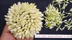 Shine with beauty and elegance,sparkling,bright and dazzling. Fresh Flower Bun Flower Jadai Billai Flower Brooch Flower Rakhi Flower Bun Hairstyle String Jasmine Youtube