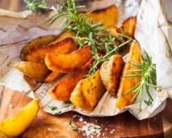 Recette De Pommes De Terre Frites Au Thym Et Parmesan A L Actifry Recette Pomme De Terre Frite Recette Pomme Plat Vegetarien