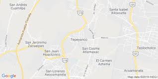 Mapa geográfico de tlaxcala localización. Mapa De Tepeyanco Tlaxcala Mapas De Mexico Mexico