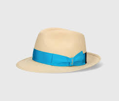 The panama hat is a well known stylish, but practical hat worn outdoors. Italian Luxury Hats Borsalino