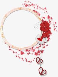 Petals Circular Border Flower Frame Floral Border Design Floral Poster