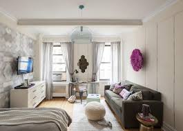 20 Clever Ways To Make Your Studio Apartment Feel And Look Bigger Small Studio Apartment Decorating Apartment Inspiration Studio Apartment Decorating