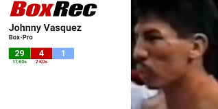 BoxRec: Johnny Vasquez