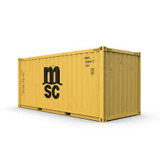 20 Feet Msc Standard Shipping Container Msc Feet Container Shipping Shipping Container Msc Container