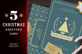 Free psd of essentials mock ups free set download free png images, vectors, stock photos, psd templates, icons, fonts, graphics, clipart, mockups, with transparent background. 5 Christmas Greeting Cards In Card Invitation Templates On Yellow Images Creative Store