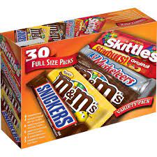 When i was a kid, king size candy bars were 44 cents. Amazon Com M M S Snickers 3 Musketeers Skittles Starburst Full Size Chocolate Candy Variety Mix 56 11 Ounce 30 Count Box Chocolate Assortments And Samplers Grocery Gourmet Food