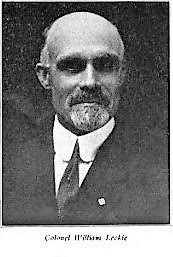 Meet Colonel William Leckie, coal baron and founder of Leckie Coal Company.  I understand he had a mansion in Welch (McDowell) but I have not been able  to locate a picture of