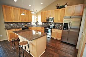 Kitchen With Maple Cabinets