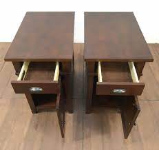 1 day left to enjoy up to 25% off outdoor & 20% off indoor furniture. Lot Pair Of Linden Street Mahogany End Cabinets