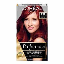 Dark mahogany red for a mahogany hue that leans red, consider giving a dark mahogany red mane a go. L Oreal Paris Preference Infinia Dark Red Ultra Violet 3 66 Permanent Hair Dye Wilko