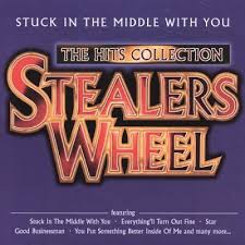 Stuck In The Middle Clowns To The Left Of Me Jokers To The Right Here I Am Stuck In The Middle With You Cl Stuck In The Middle Stealers Wheel Stealer
