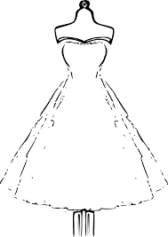 Print coloring of wedding and free drawings. Bridal Dress Mannequin Wedding Free Vector Graphic On Pixabay