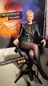 Evangeline lilly pantyhose