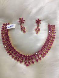 Ruby Necklace Ruby Jewelry Necklaces Ruby Necklace Designs Indian Wedding Jewelry Sets