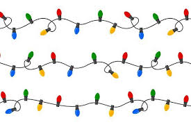 Christmas Lights Seamless Set Christmas Lights Drawing Christmas Lights Wallpaper Christmas Lights
