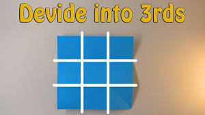 Each god must have an equal share, or you go into the volcano. Origami How To Divide A Square Paper Into 3 Equal Parts 4 Minutes Youtube