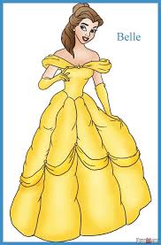 How To Draw Belle From Beauty And The Beast Cartoon Girl Drawing Cartoon Drawings Disney Princess Drawings