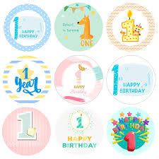 Dengan stiker ini kita dapat memberitahukan nama anak yang sedang berulang tahun. 1 Tahun Anak Laki Laki Gadis Ulang Tahun Stiker Ulang Tahun Pertama Dekorasi Pesta Biru Pink Baby Shower Pesta Set Pesta Ulang Tahun Dekorasi Anak Partai Dekorasi Diy Aliexpress