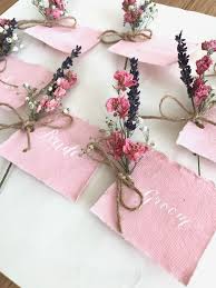 Dried Flower Place Name Cards Available In The Shop Poppyandpipkin Driedflowerwedding Wedding Table Name Cards Wedding Table Places Wedding Table Flowers