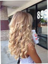 nieuw blond haar krullen long hair styles hair styles balayage hair