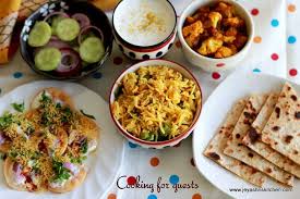 10 best indian dinner recipes ndtv food. Cooking For Guests Series 14 Aloo Paratha Papdi Chaat And More Jeyashri S Kitchen Indian Food Recipes Vegetarian Vegetarian Recipes Papdi Chaat