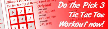 Tic Tac Toe Information List Pick 3 4 Pick34 Com Pick34 Com Success With Better Numbers