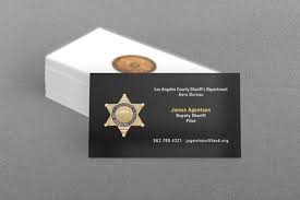 Quality los angeles printing services! State Municipal Police Business Cards Kraken Design