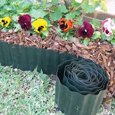 Steel lawn edging is flexible and simple to install. Whites Group Garden Edging