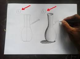 Dibawah ini kaan kami jelaskan contoh gambar 3 dimensi yang mudah di buat untuk pemula dan. Contoh Gambar Vas Bunga Yang Mudah Digambar