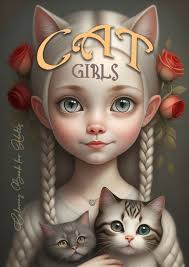 Monsoon Publishing Cat Girls Coloring Book for Adults by Monsoon  Publishing, Paperback