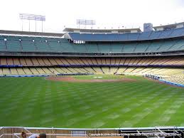 dodger stadium view from left field pavilion 305 vivid seats