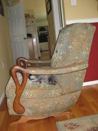Gooseneck Rocker For Sale Google Search Vintage Rocking Chair Metal Rocking Chair Recovering Chairs