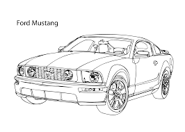 Ford mustang 2015 coloring page. Super Car Ford Mustang Coloring Page Cool Car Printable Free Mustang Drawing Cars Coloring Pages Ford Mustang