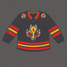 Buy blank or customize with screen printing or tackle twill logos, numbers and player names. Calgary Flames Reverse Retro Jersey Concept Based Off Speculation Hockey